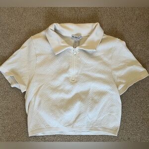 Cropped athletic top